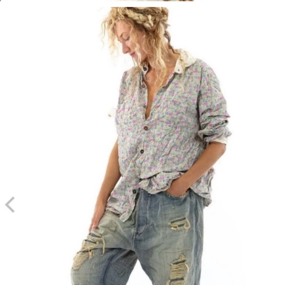 Magnolia Pearl floral shirt - Picture 2 of 6